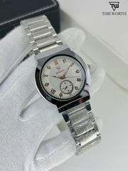 Men's Quartz Chain Strap Watch - 3 Pcs Water Resistant Timepieces